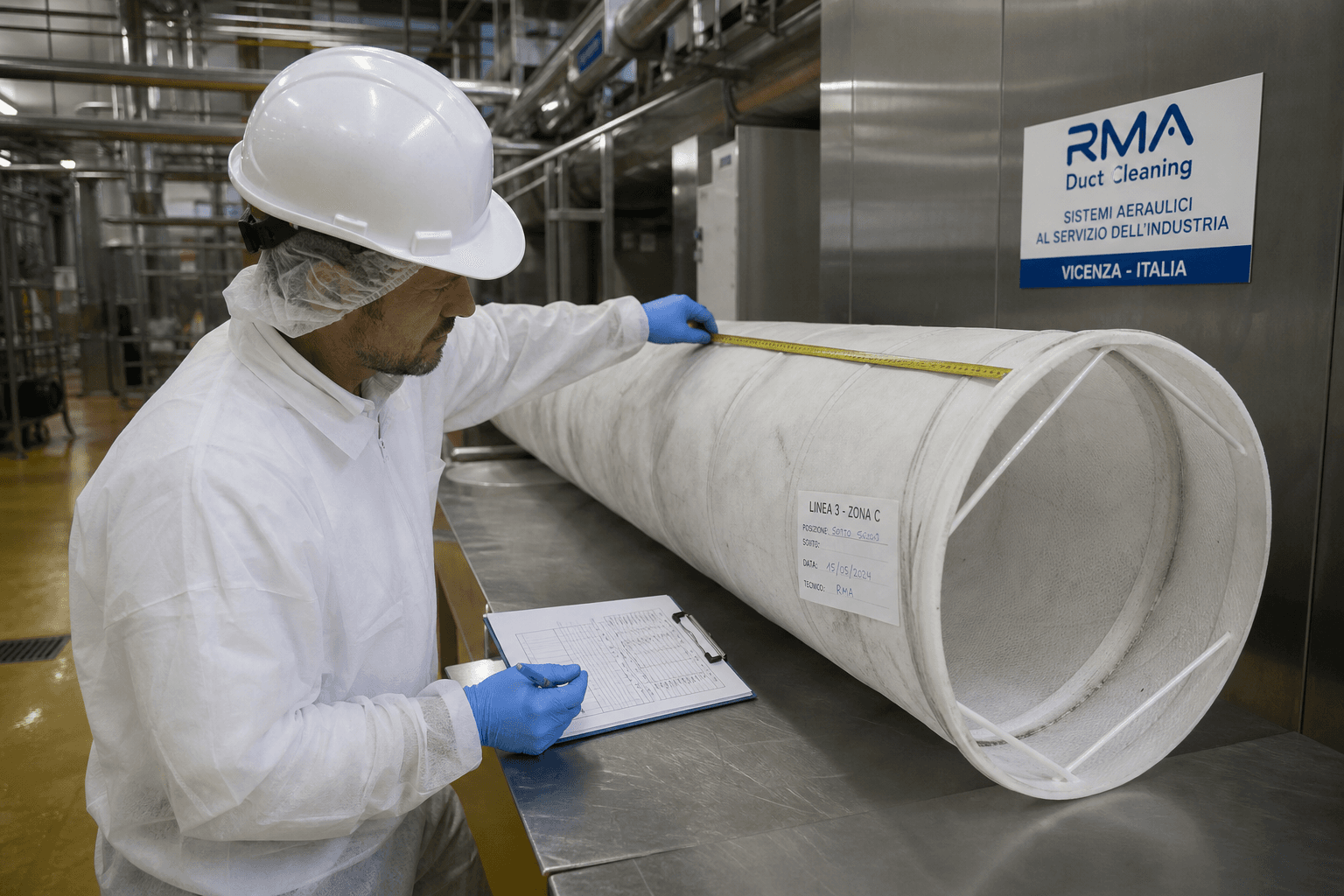 Case study: manutenzione HVAC audit-ready in stabilimento alimentare (provincia di Vicenza)